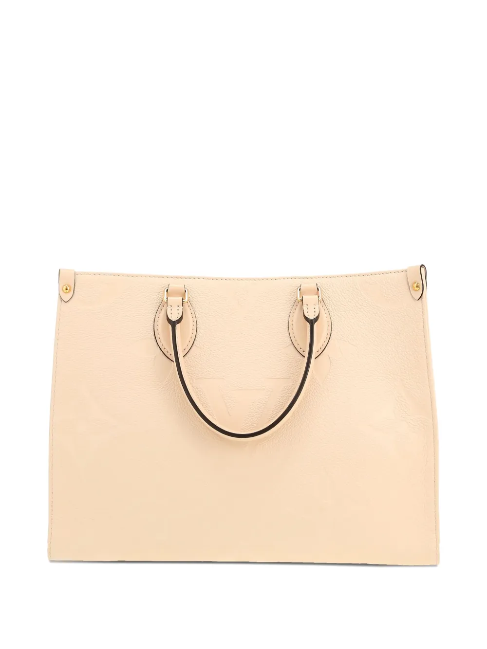 Pre-owned Louis Vuitton Embossed Monogram Leather Tote Bag
