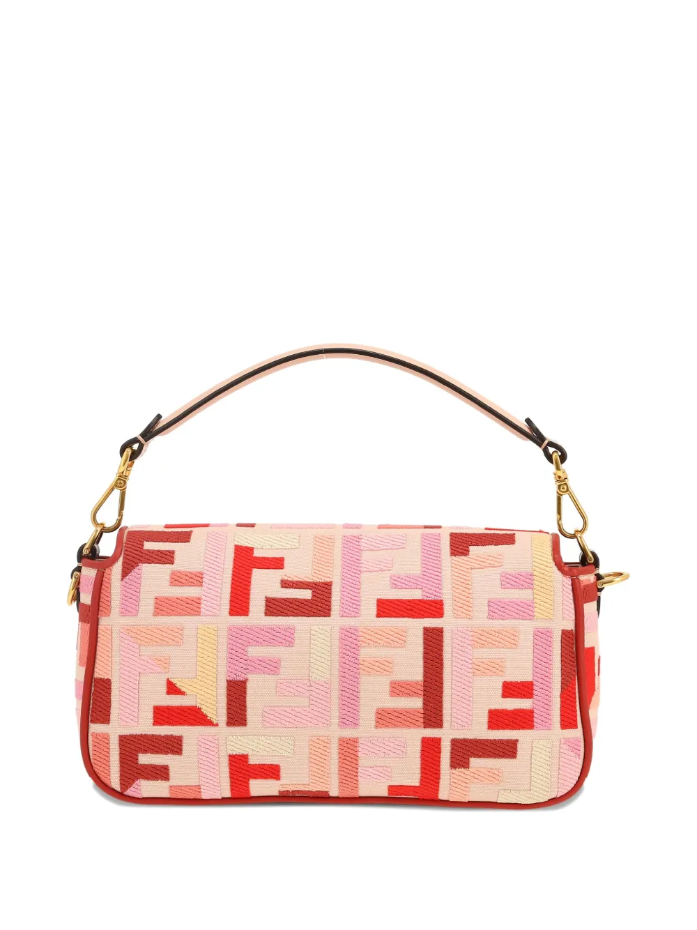 Fendi Pre-Owned Zucca Embroidered Canvas Baguette shoulder bag | Pre-Owned | Image 2