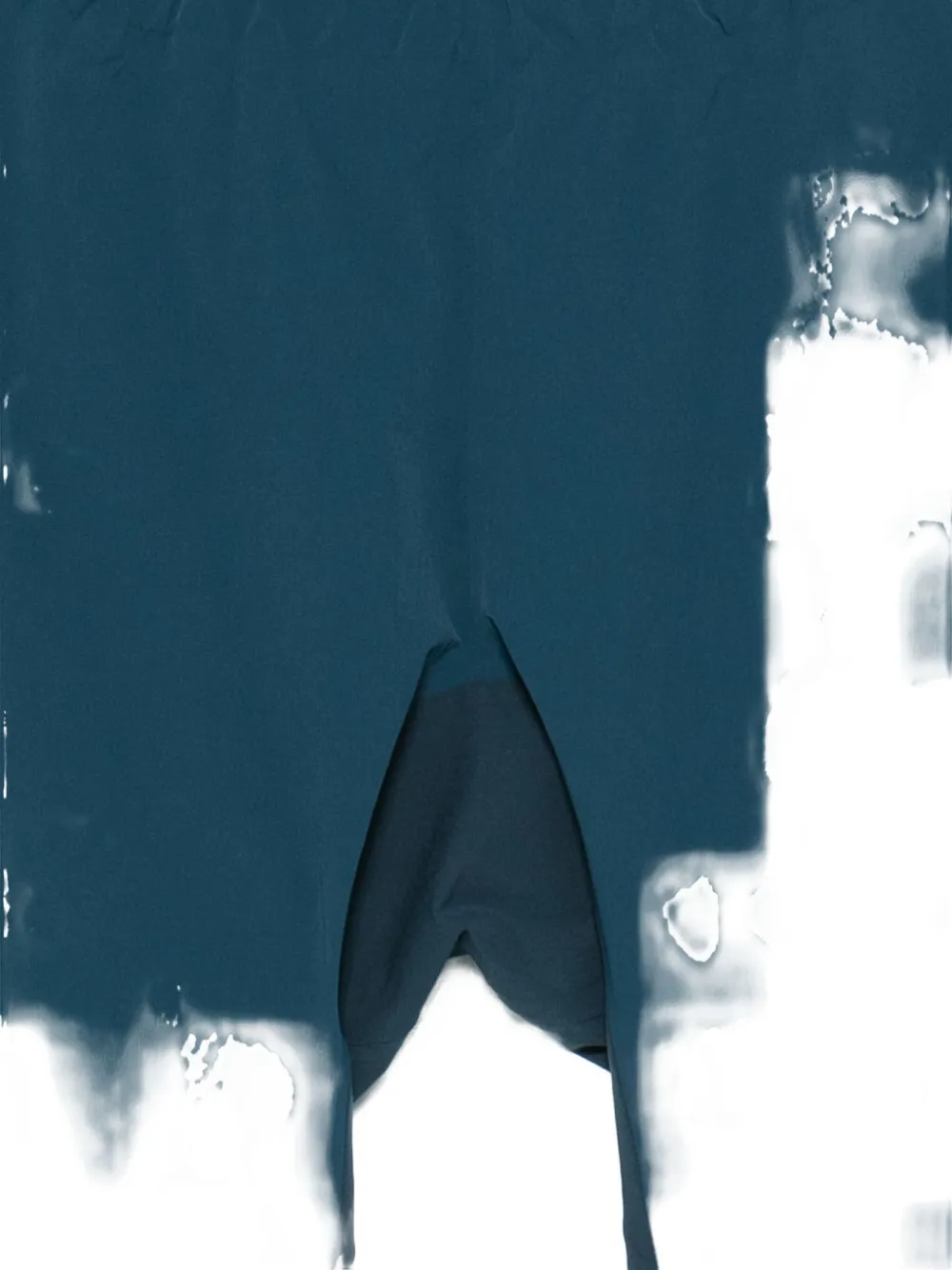 Veilance Panelled Shorts In Blue