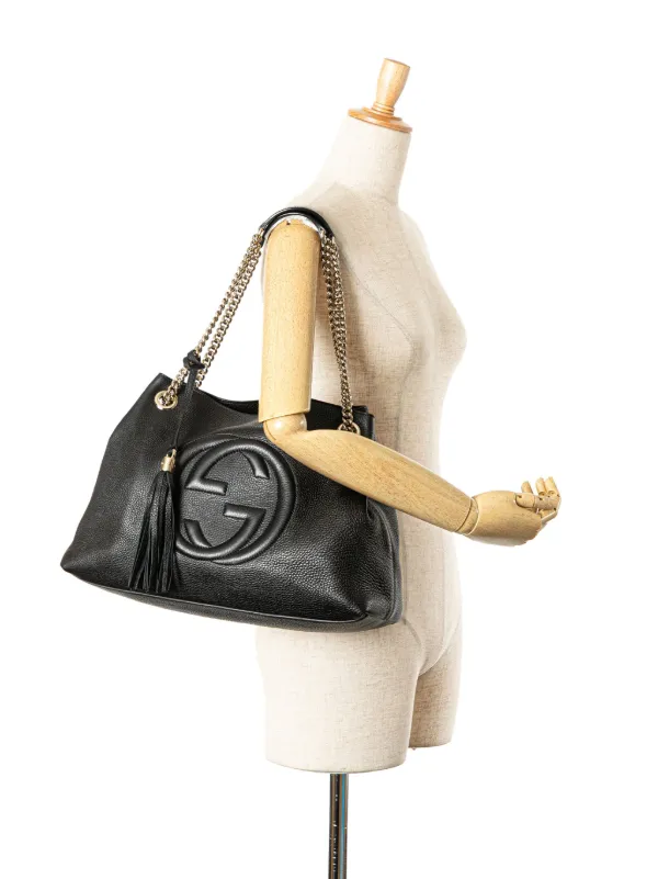 GUCCI ソーホー　ロゴ　ハンドバッグ トートバッグ　レザー　大容量 imgrc0084763402.jpg
