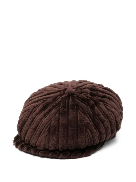 Tagliatore textured baker boy hat