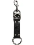 Martine Rose leather keyring - Black