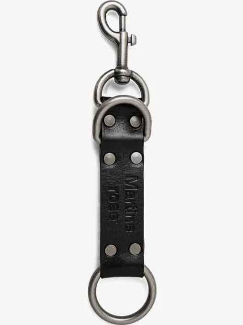 Martine Rose leather keyring