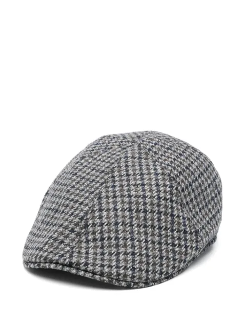 Tagliatore casquette gavroche à motif pied-de-poule