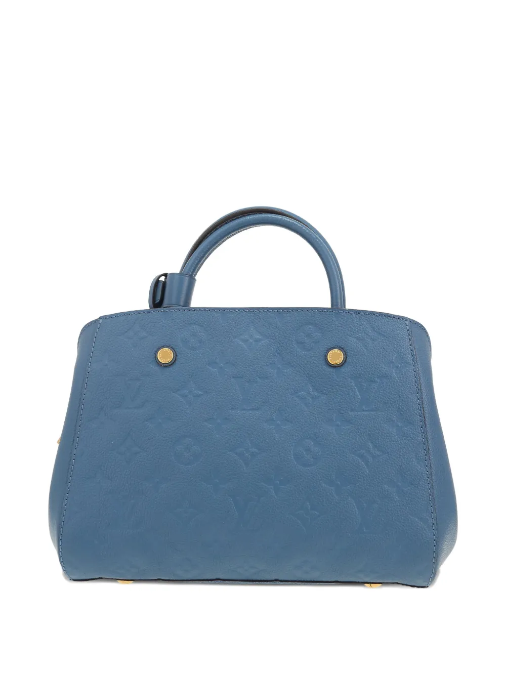 Pre-owned Louis Vuitton Monogram-embossed Structured Handbag