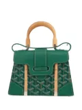 Goyard Pre-Owned printed geometric top handle bag - Green