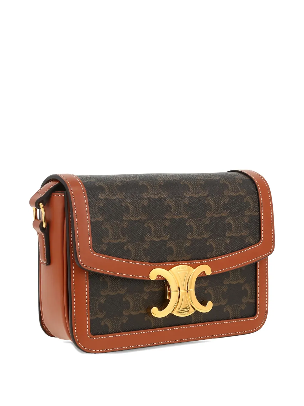 Pre-owned Celine Triomphe Shoulder Bag