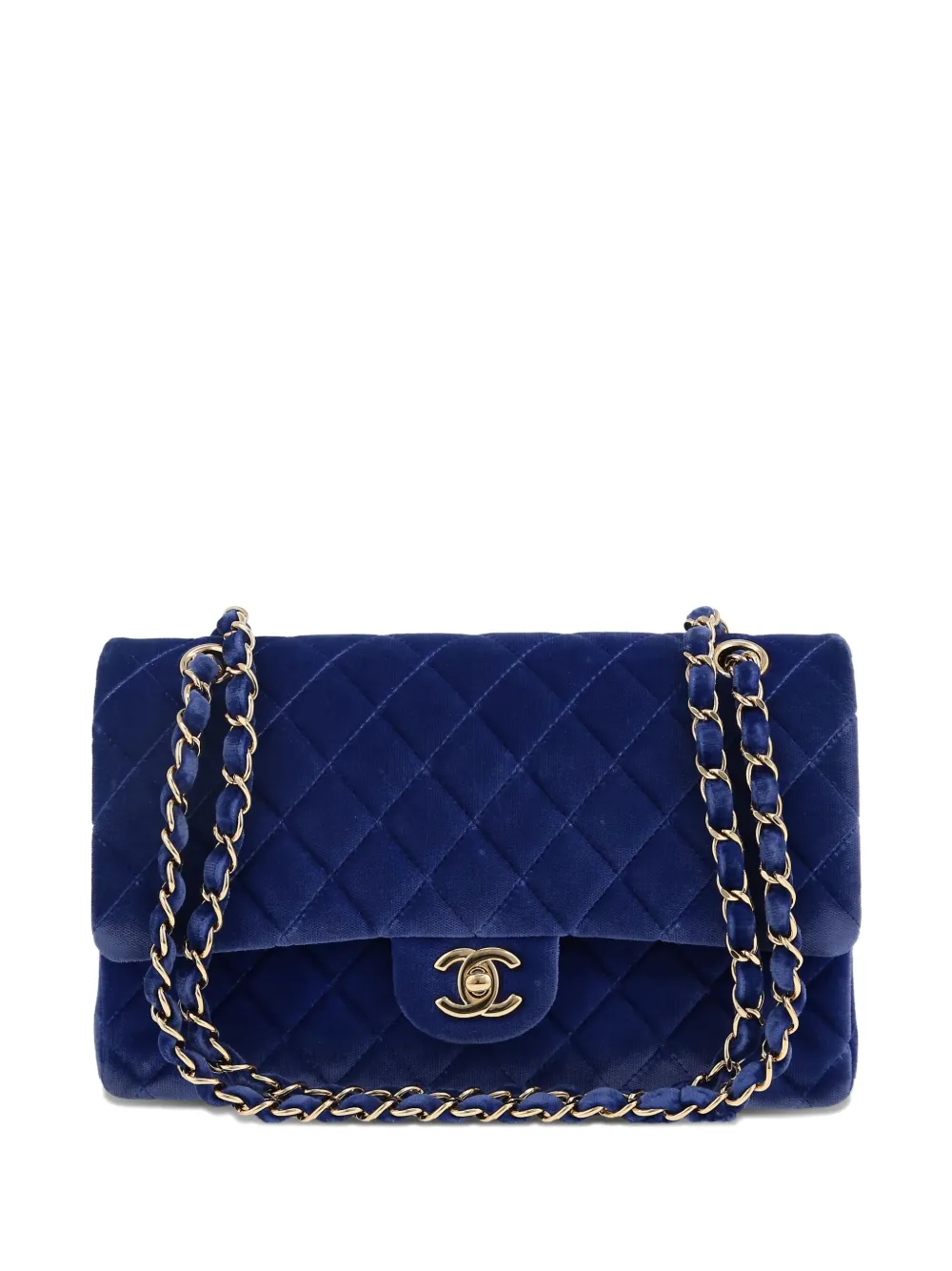 CHANEL Pre-Owned 2016 タイムレス クラシック ハンドバッグ - ブルー CHANEL Pre-Owned 2016 タイムレス クラシック ハンドバッグ - ブルー
