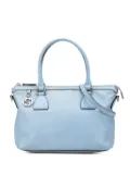 Gucci Pre-Owned 2000-2015 Leather Interlocking G Charmy satchel - Blue