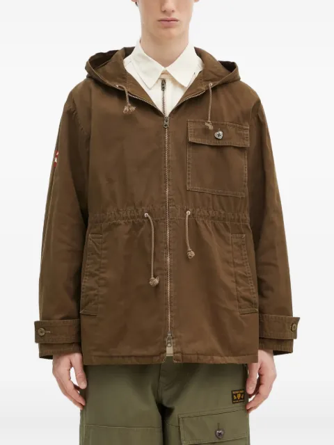 Human Made duck-print hooded jacket