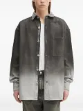 Marcelo Burlon County of Milan ombre-effect shirt - Grey