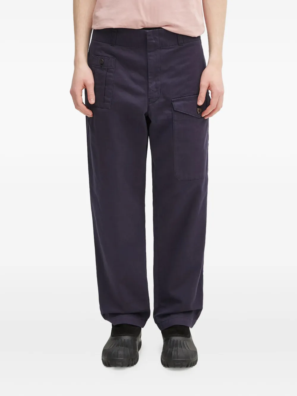 Human Made cotton trousers - Blu
