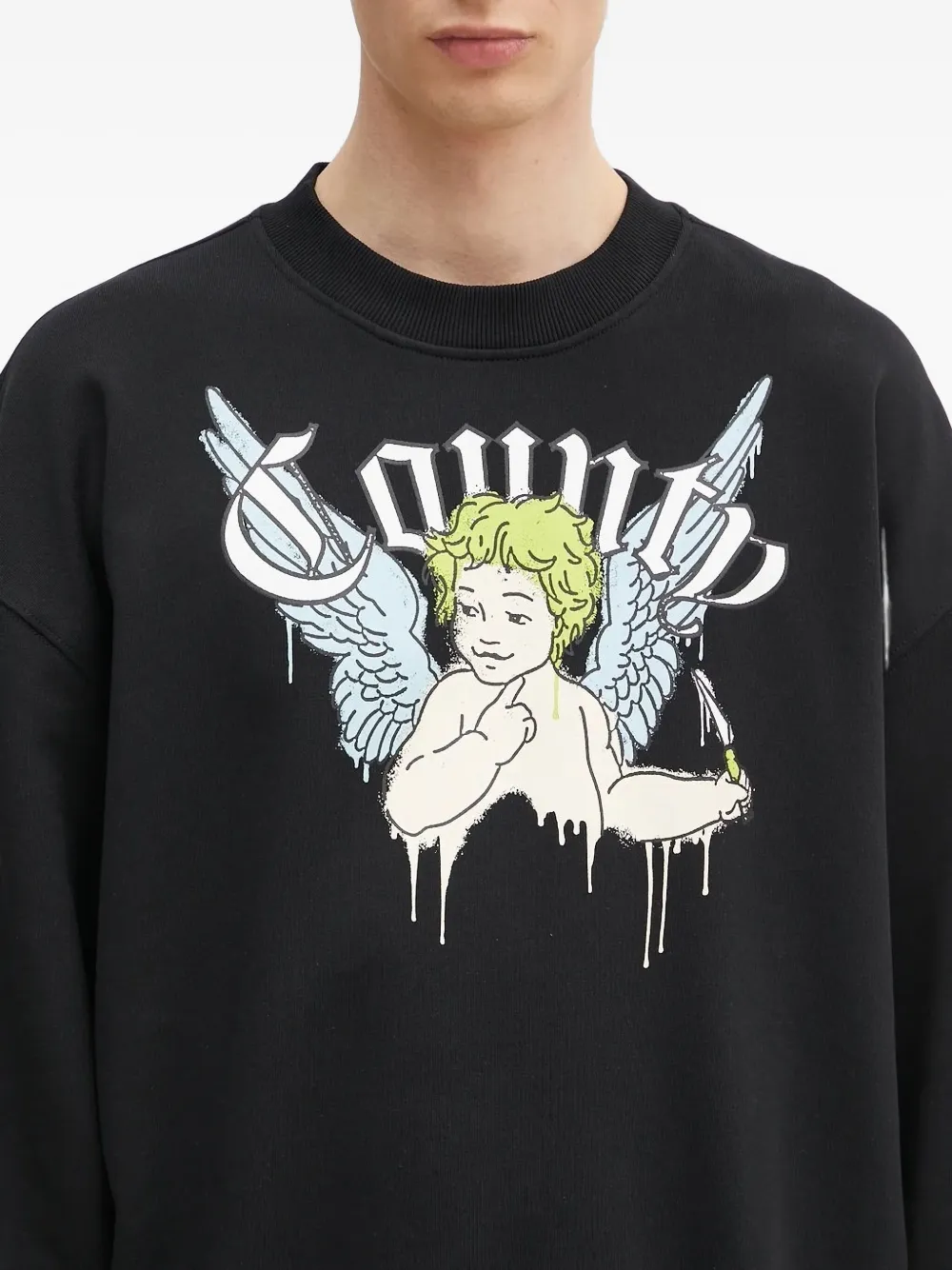 Marcelo Burlon County of Milan print sweatshirt Zwart