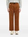 Human Made slide-buckled trousers - Brown