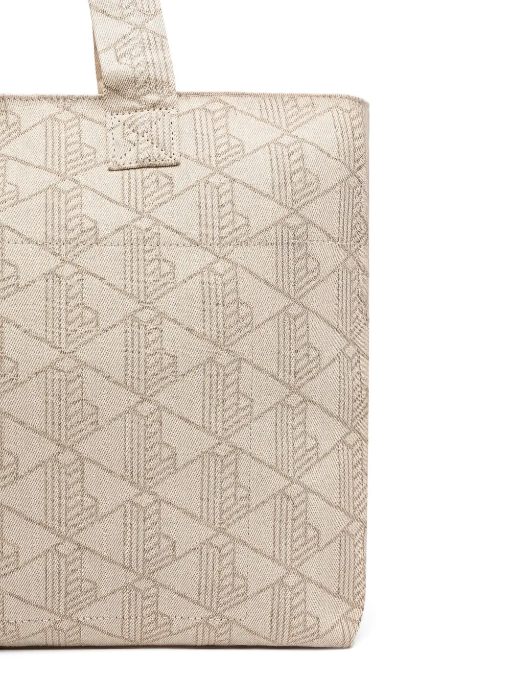 Lacoste Summer Pack shopper met geometrisch patroon Beige