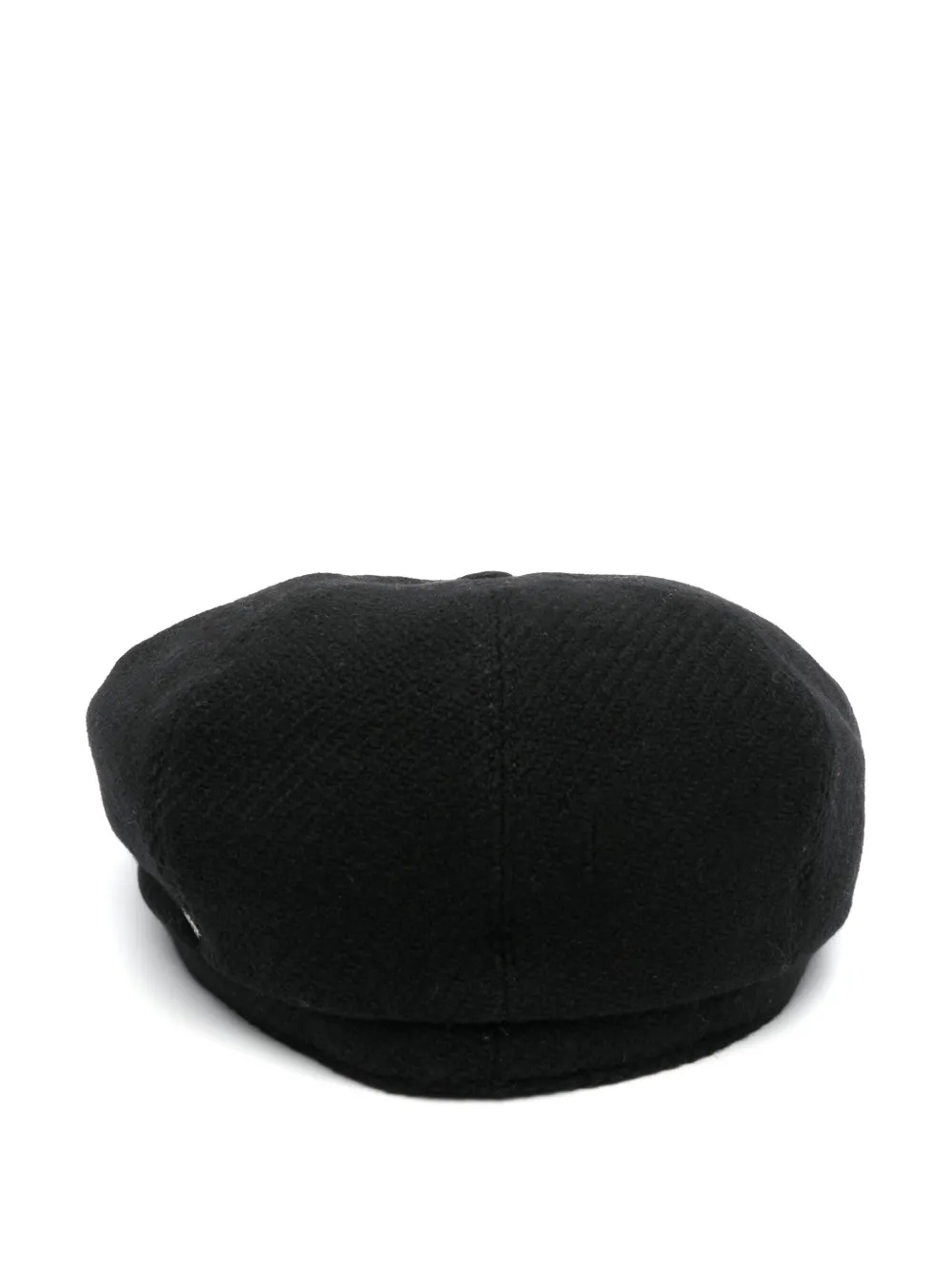Tagliatore Bakerboy-pet met logoplakkaat - Zwart