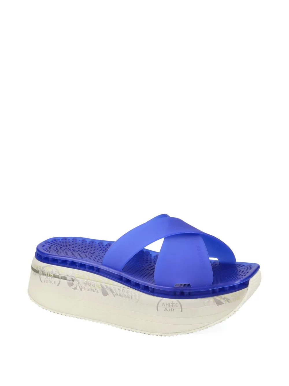 Premiata Moura slides - Blauw