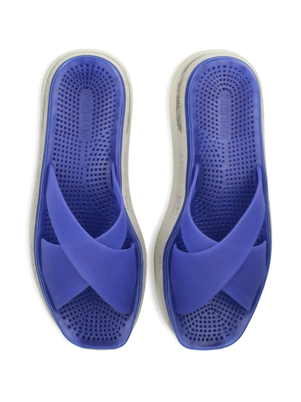 Premiata Moura slides Blue