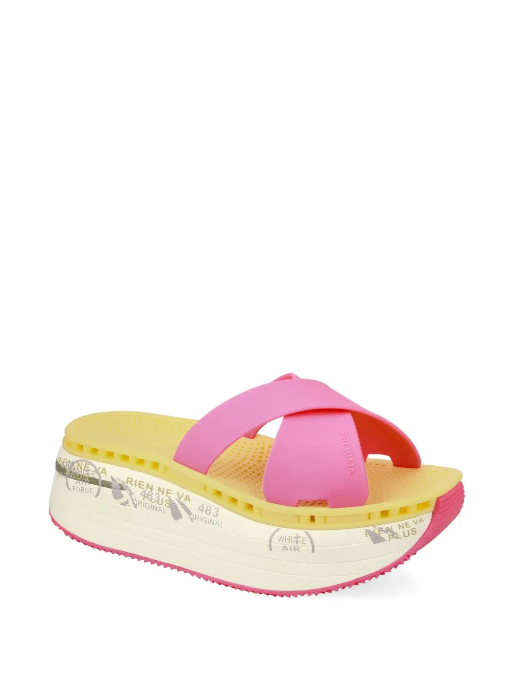 Premiata Moura slides Roze