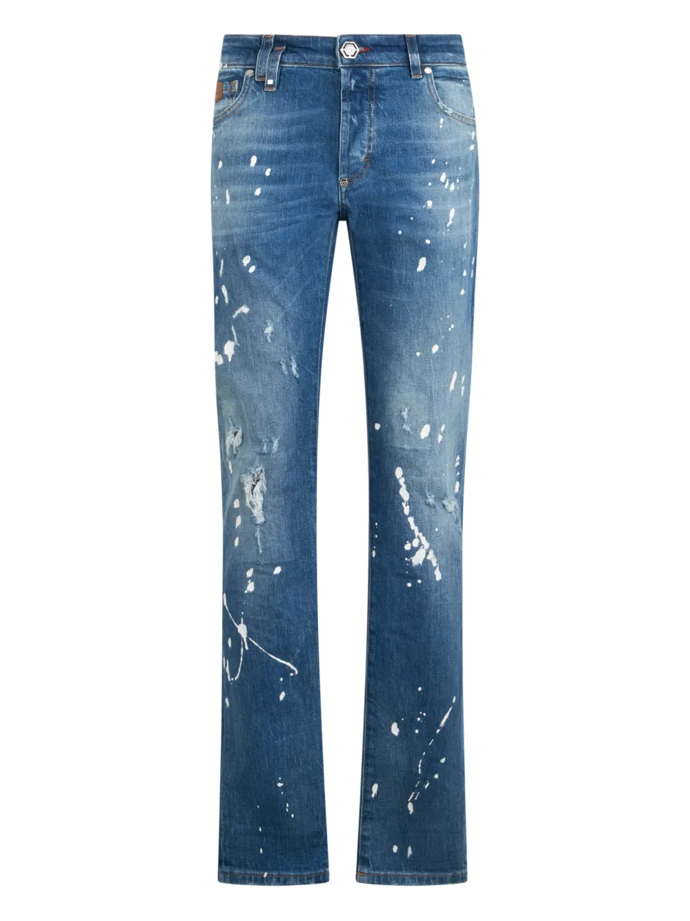 Philipp Plein five-pocket jeans - Blu