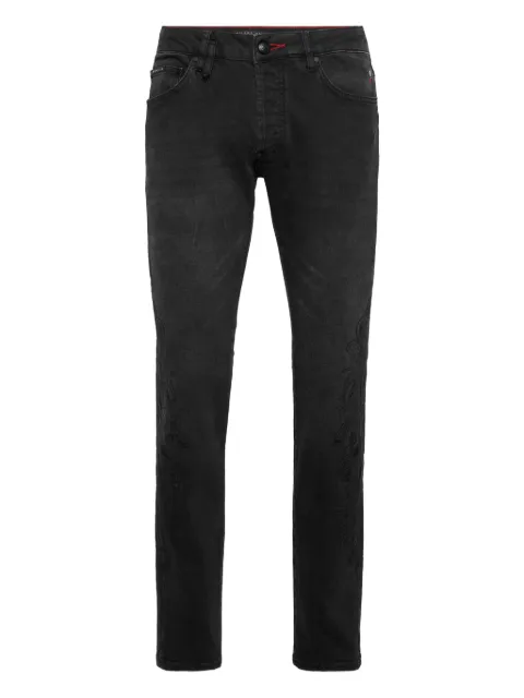Philipp Plein jean à broderies