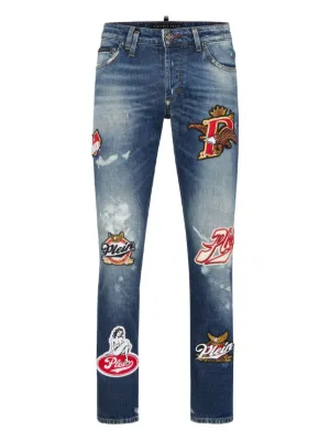 Philipp Plein （フィリッププレイン）ストレートジーンズ - FARFETCH