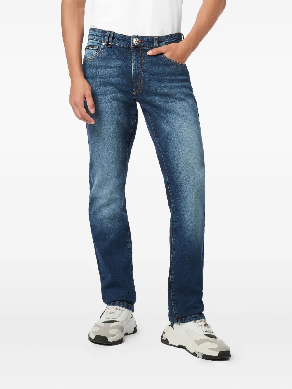 Philipp Plein Supreme Fit jeans - Blauw