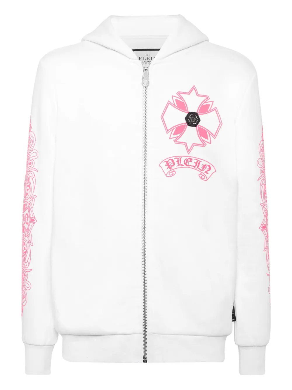 Philipp Plein hoodie con cierre | blanco | Image 1