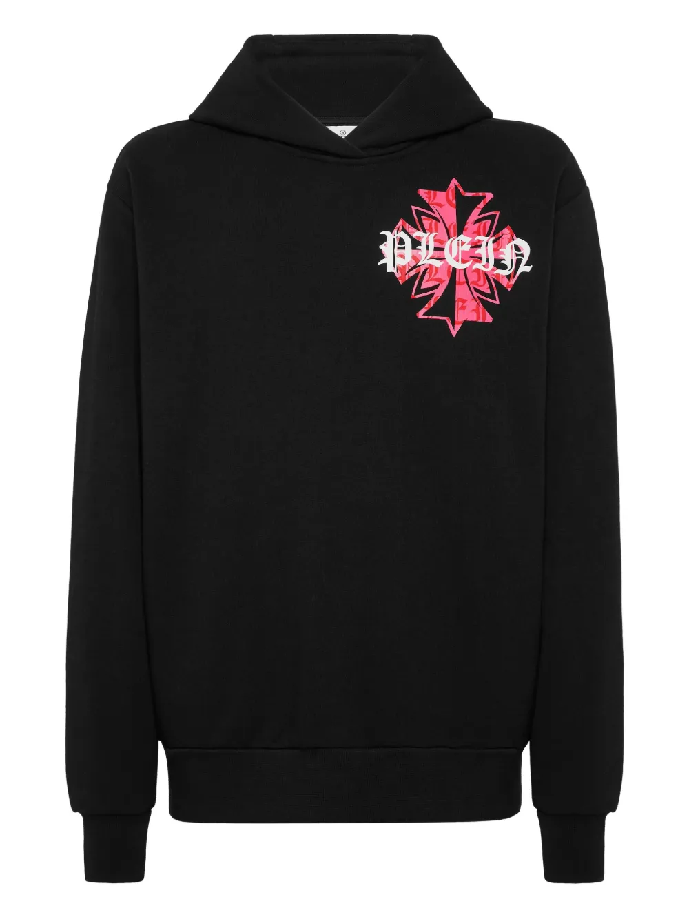 Philipp Plein graphic-print hoodie | Black | Image 1