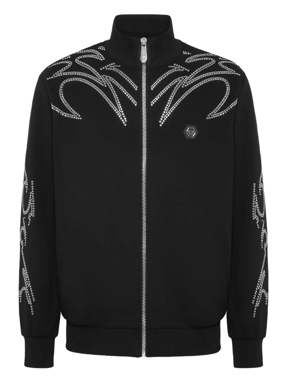 Philipp Plein chamarra con apliques | negro | Image 1