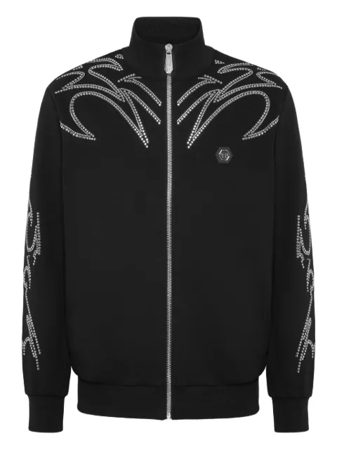 Philipp Plein chamarra con apliques