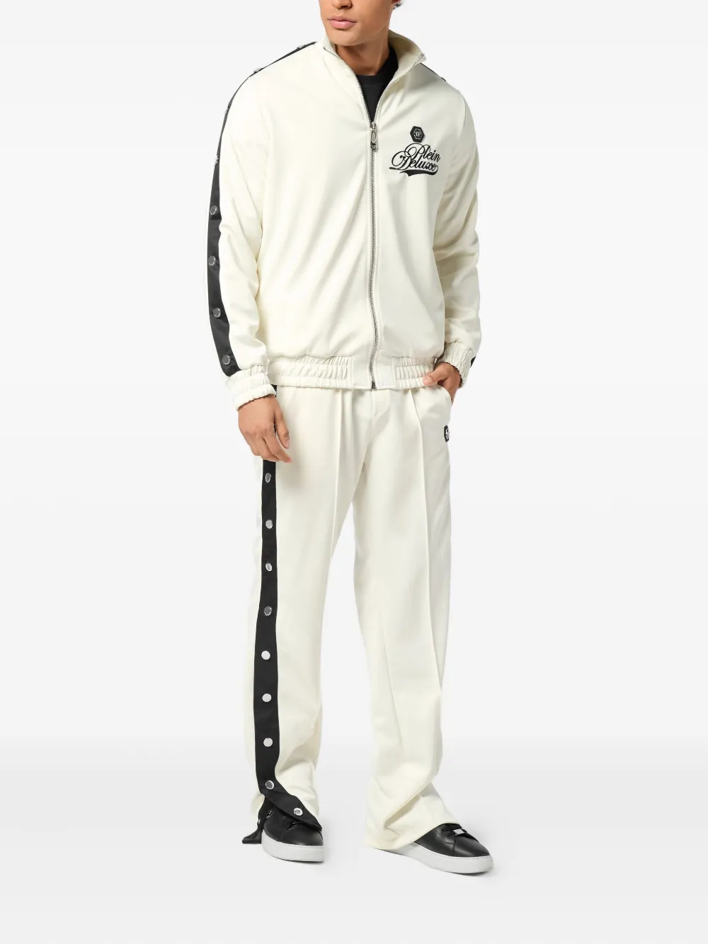 Philipp Plein Trainingsjack met kenmerkend detail - Wit