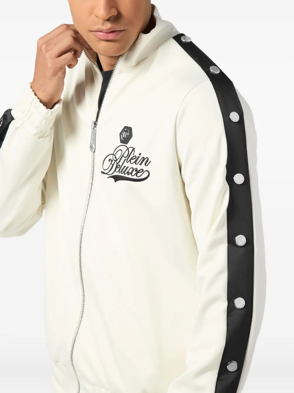 Philipp Plein Trainingsjack met kenmerkend detail Wit