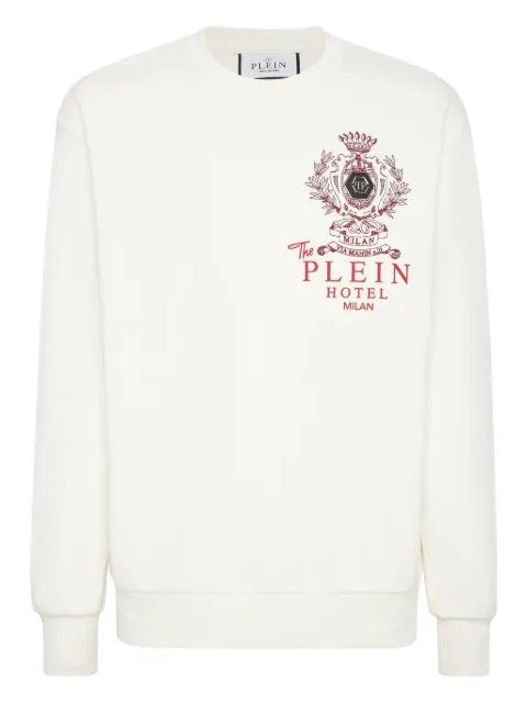 Philipp Plein crest-embellished sweatshirt