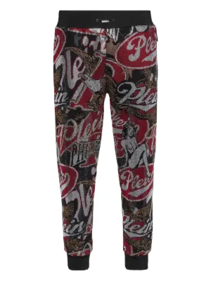 Philipp Plein レザーバイカーパンツ | ブラック | FARFETCH JP