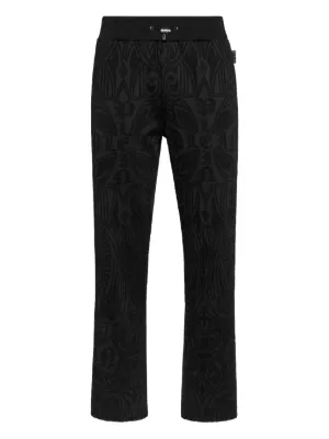 AMIRI Crushed Velvet Track Pants | Black | FARFETCH