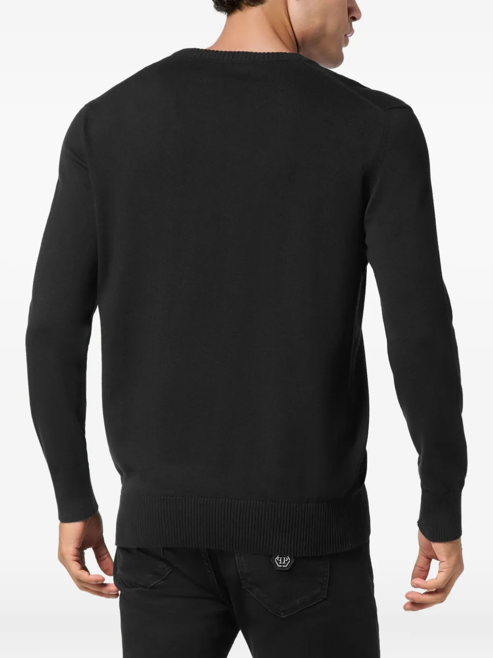Philipp Plein Greatness trui met ronde hals Zwart