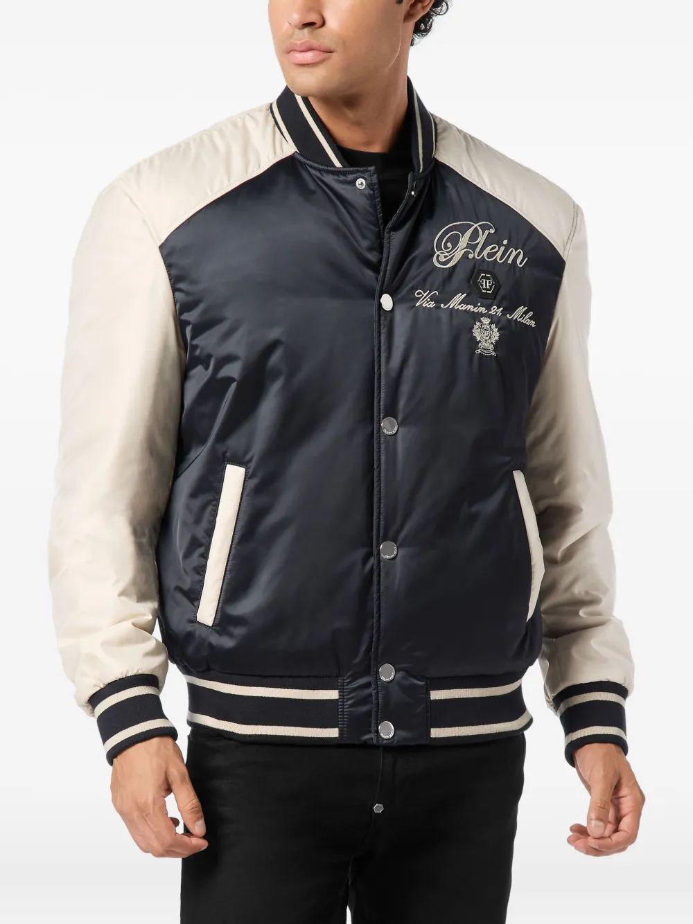 Philipp Plein embroidered bomber jacket | Bomber Jackets | Image 2
