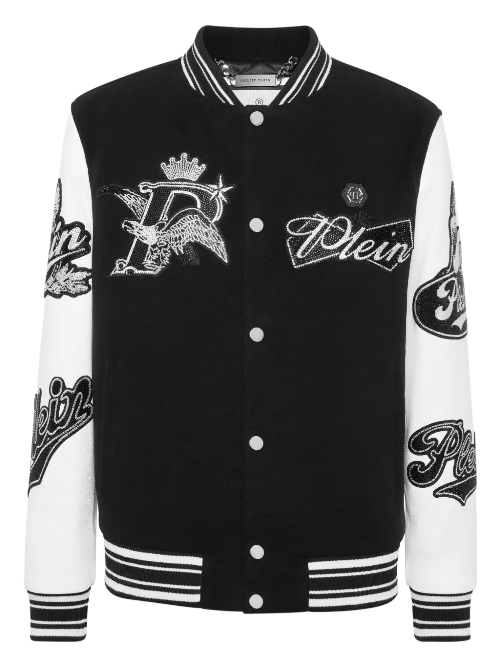 Philipp Plein スタジアムジャンパー - ブラック Philipp Plein スタジアムジャンパー - ブラック