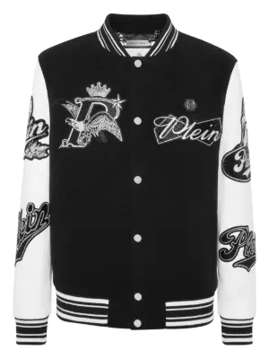 GIVENCHY スタジアムジャンパー ブラック/ホワイト　サイズ48 Givenchy スタジアムジャンパー | ブラック | FARFETCH JP