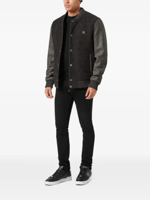 Philipp Plein Varsity bomber Monogram