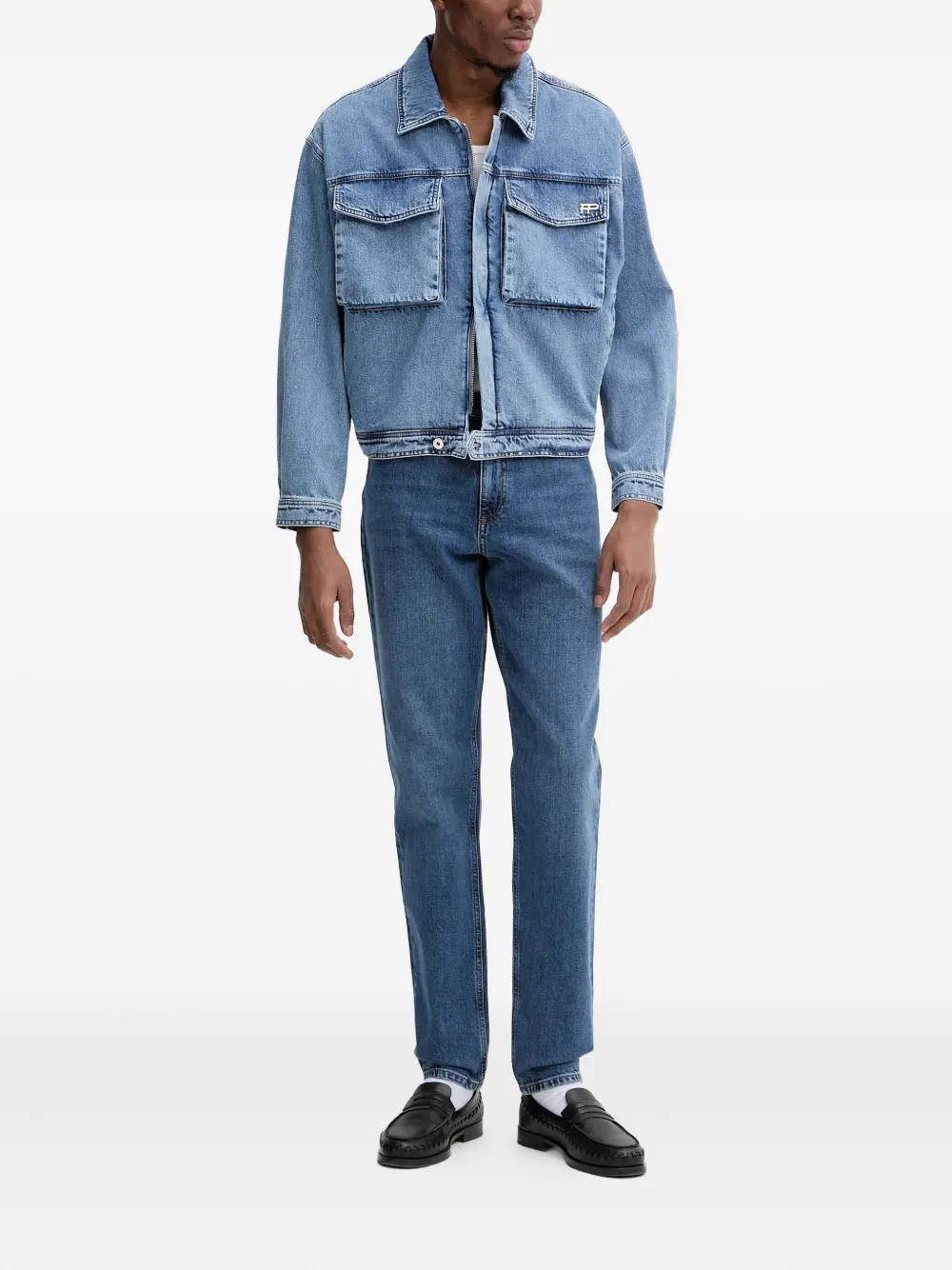 Filling Pieces patch-pockets denim jacket | Denim Jackets | Image 2