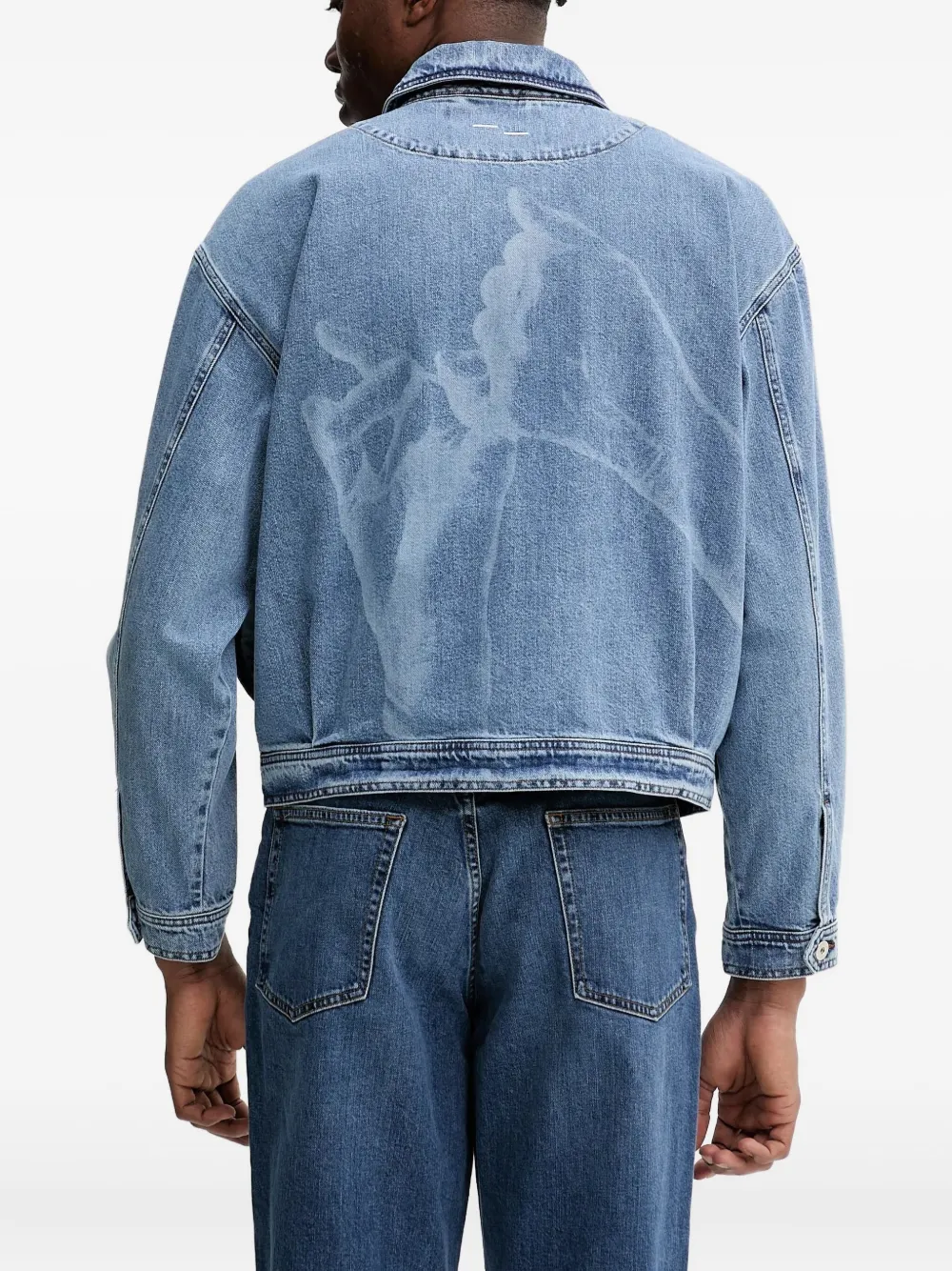 Filling Pieces Denim jack Blauw
