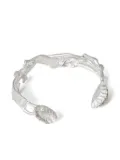 OUR LEGACY organic-form cuff bracelet - Silver
