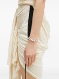 OUR LEGACY organic-form cuff bracelet - Silver