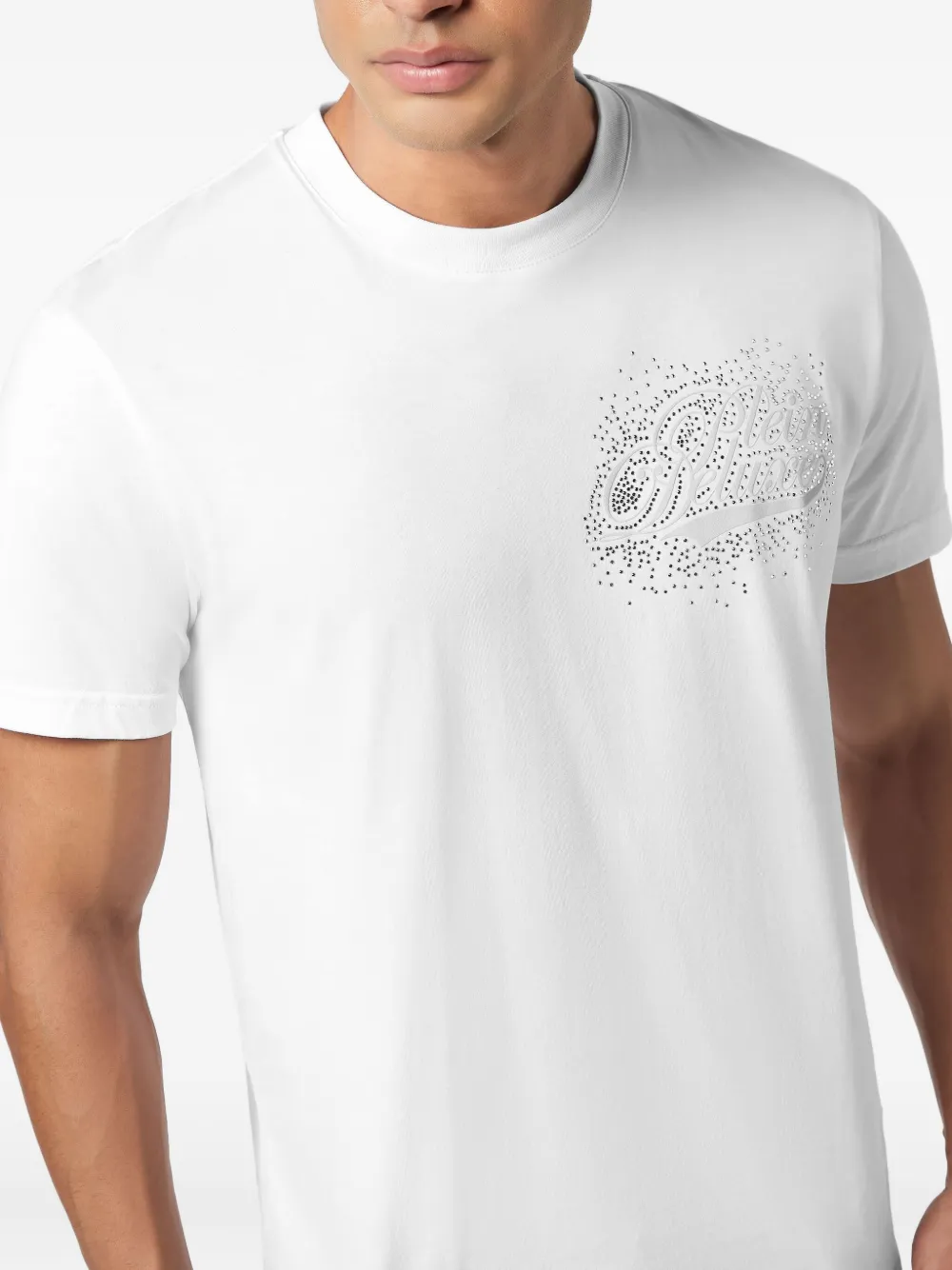 Philipp Plein T-shirt met logoprint Wit