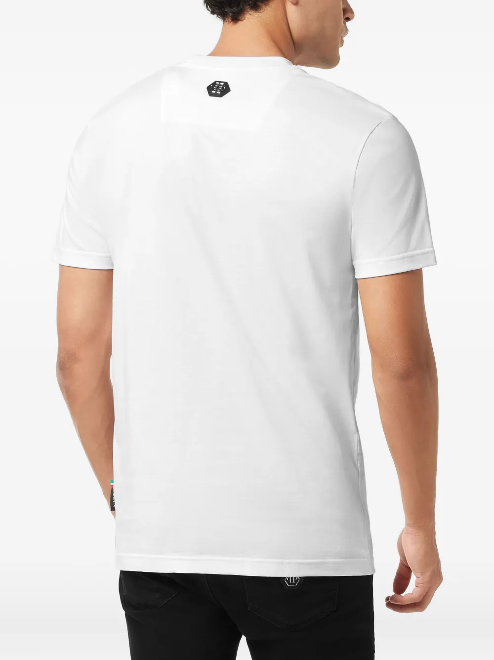 Philipp Plein T-shirt met logoprint Wit