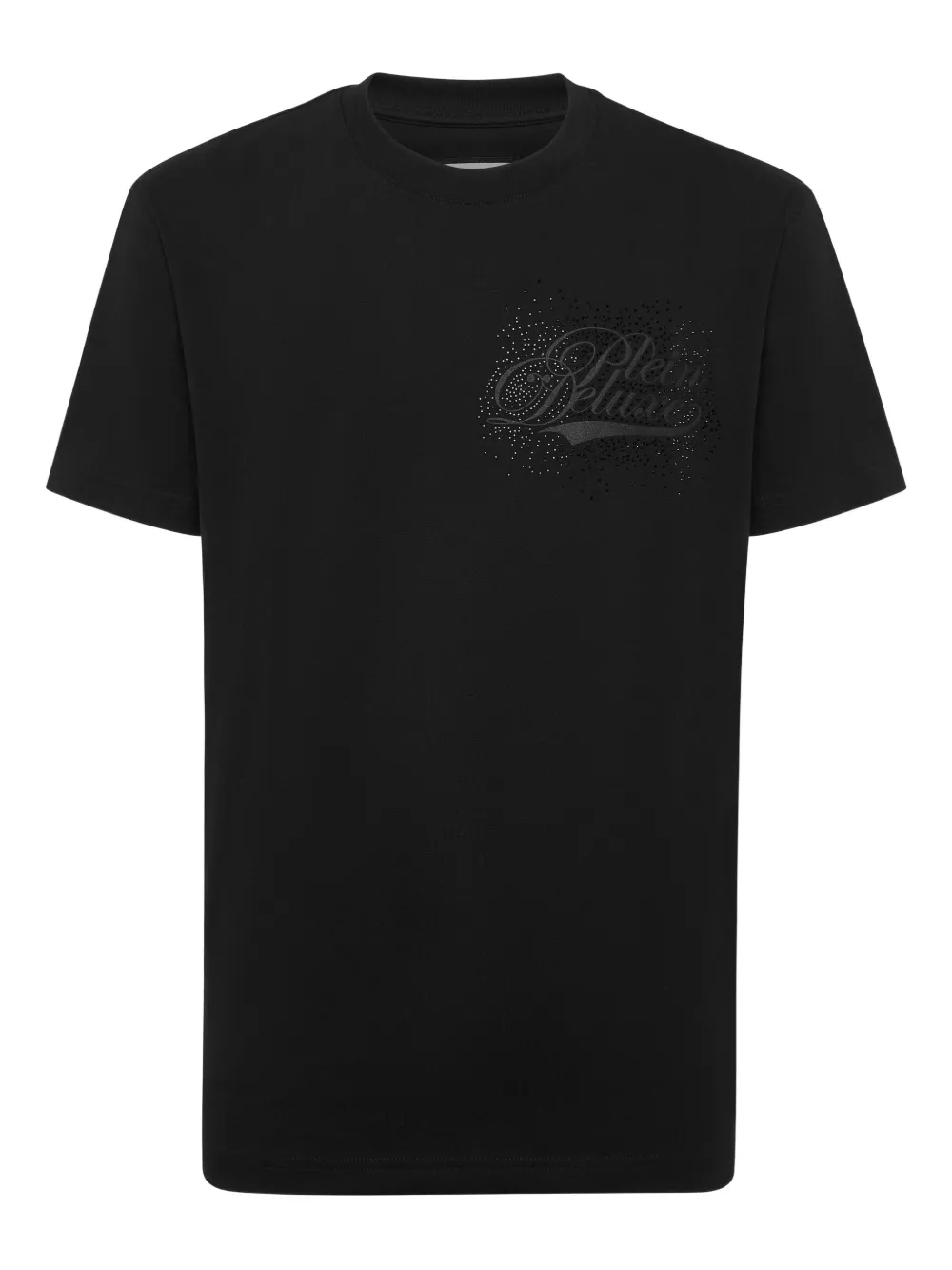 Philipp Plein T-shirt con strass - Nero