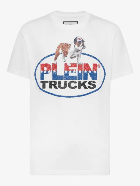 Philipp Plein bulldog-crystal T-shirt
