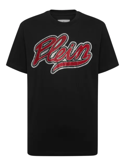 Philipp Plein crystal-logo T-shirt
